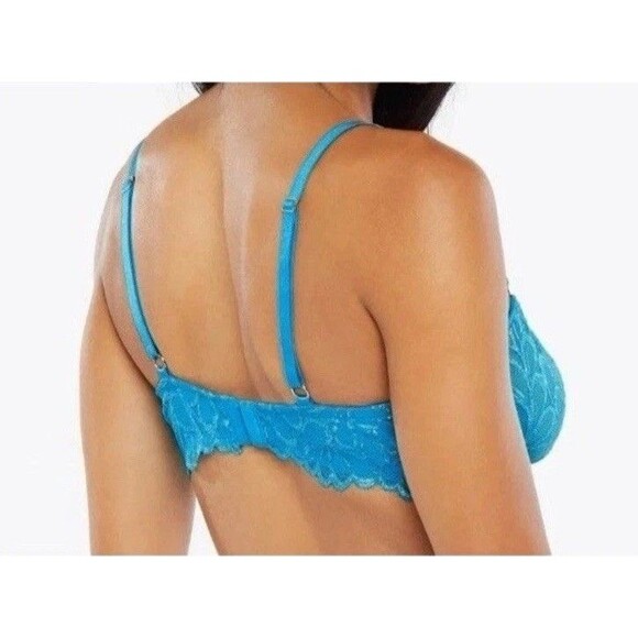 Savage X Fenty Savage Not Sorry Unlined Lace Balconette Bra 36C - Picture 2 of 9